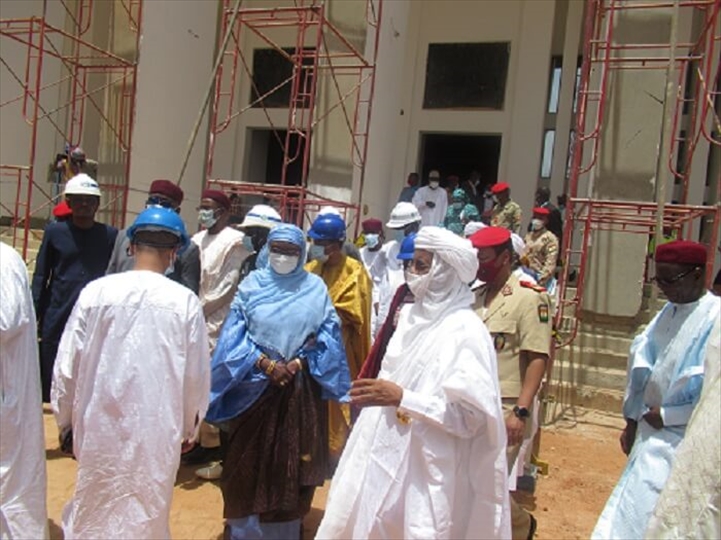 Niger Le Chantier Du Nouveau Palais De La Présidence Construit à 73